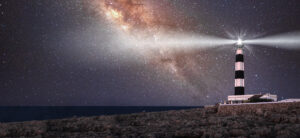 Faro notte